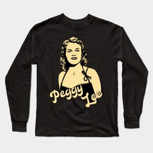 Peggy (sepia) Long Sleeve T-Shirt